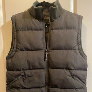 Joules Charcoal Puffer Vest Equestrian Women's Size XL